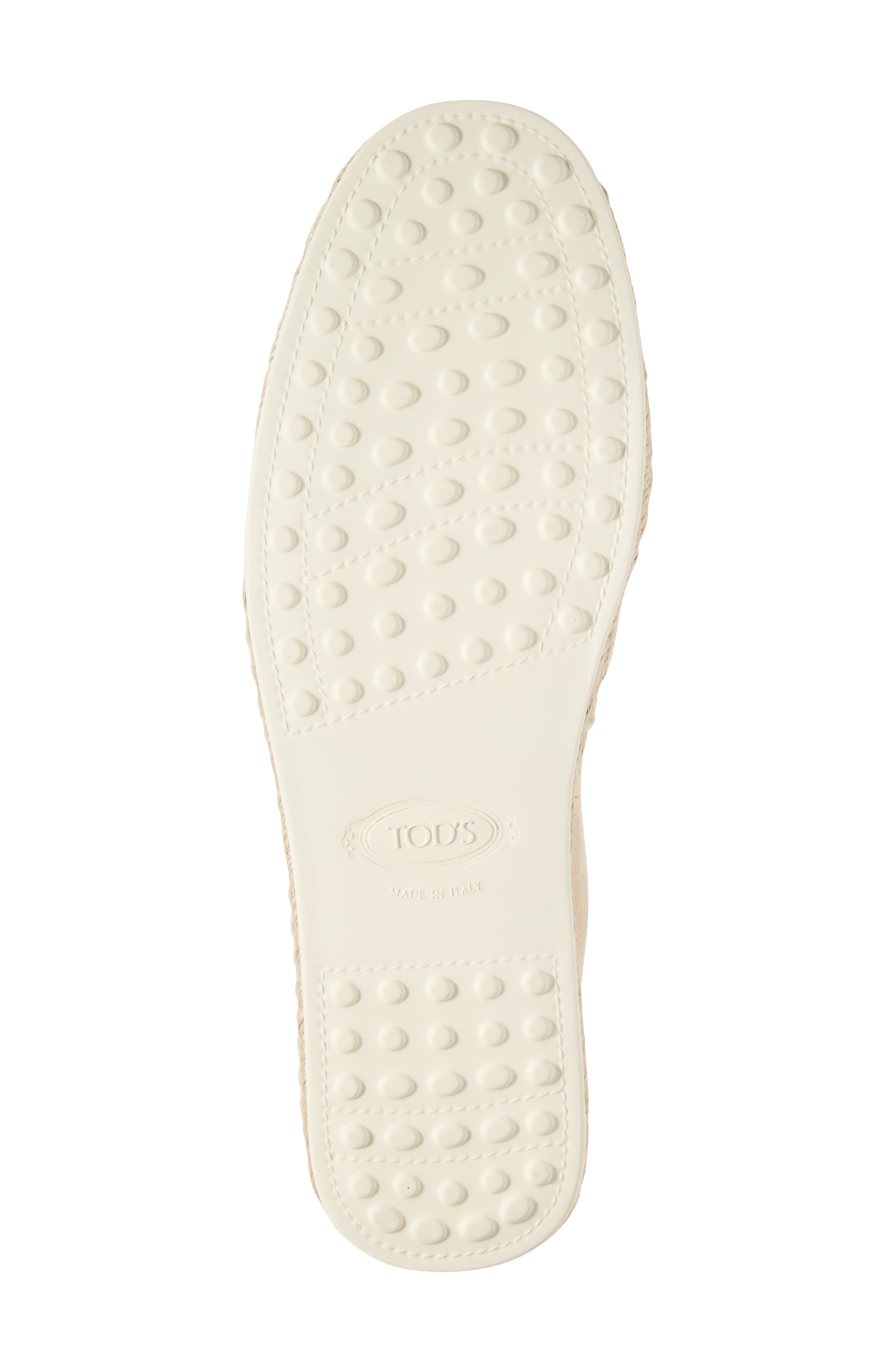 Tod's Kate Chain Espadrille Flat, Alternate, color, 