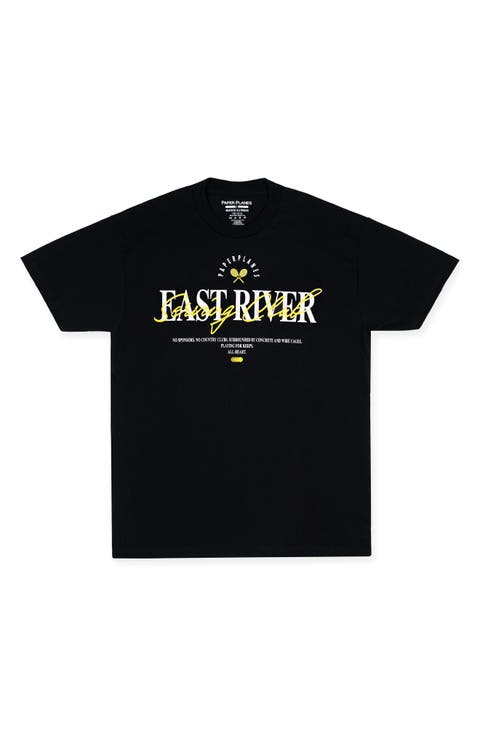 Planes East River Cotton Graphic T-Shirt