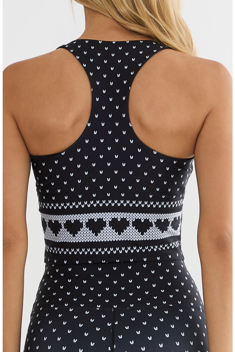 Yara Fair Isle Performance Tank, Alternate, color, TWILIGHT FAIRISLE
