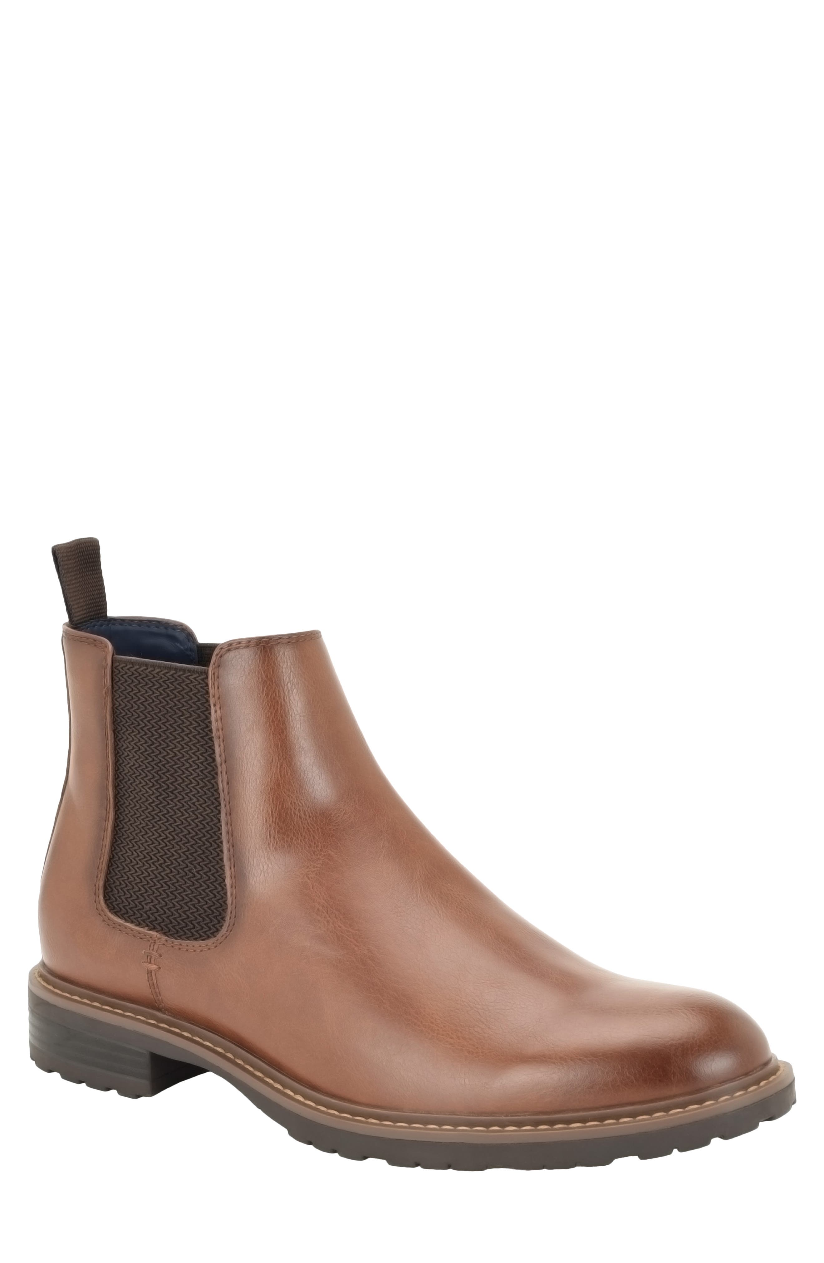 Rimnan Faux Leather Chelsea Boot
