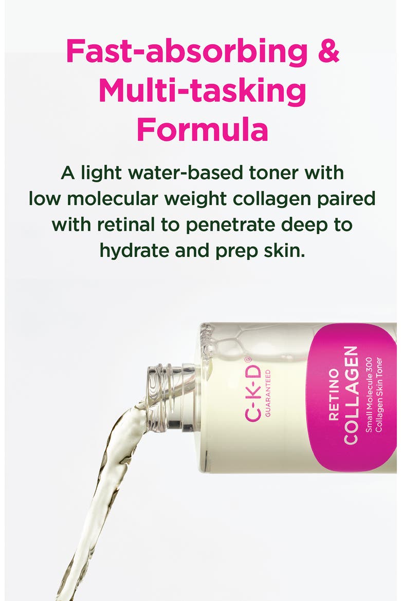 Retino Collagen Small Molecule 300 Skin Toner, Alternate, color, NO COLOR
