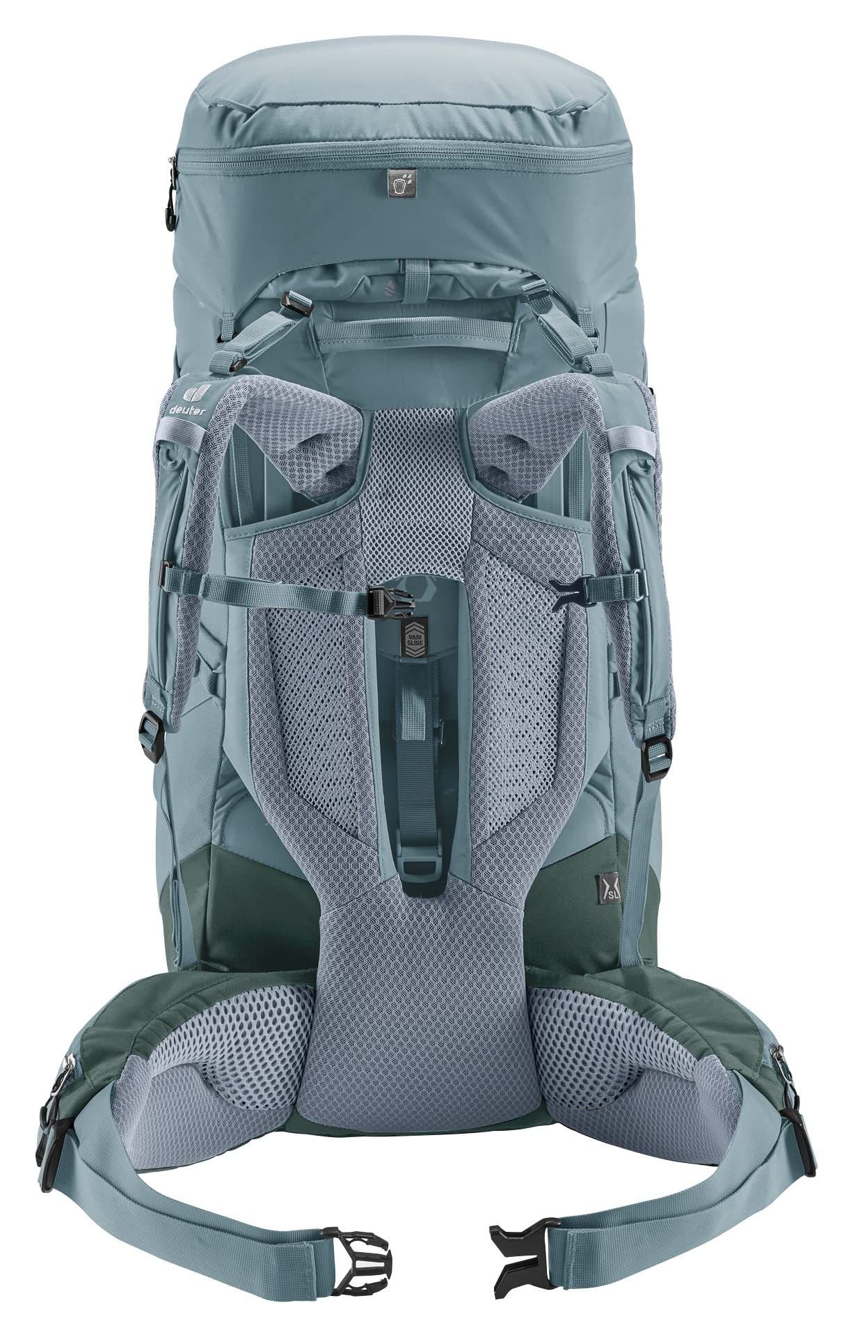 Aircontact Core 45L+10L Hiking Backpack, Alternate, color, Shale-Ivy