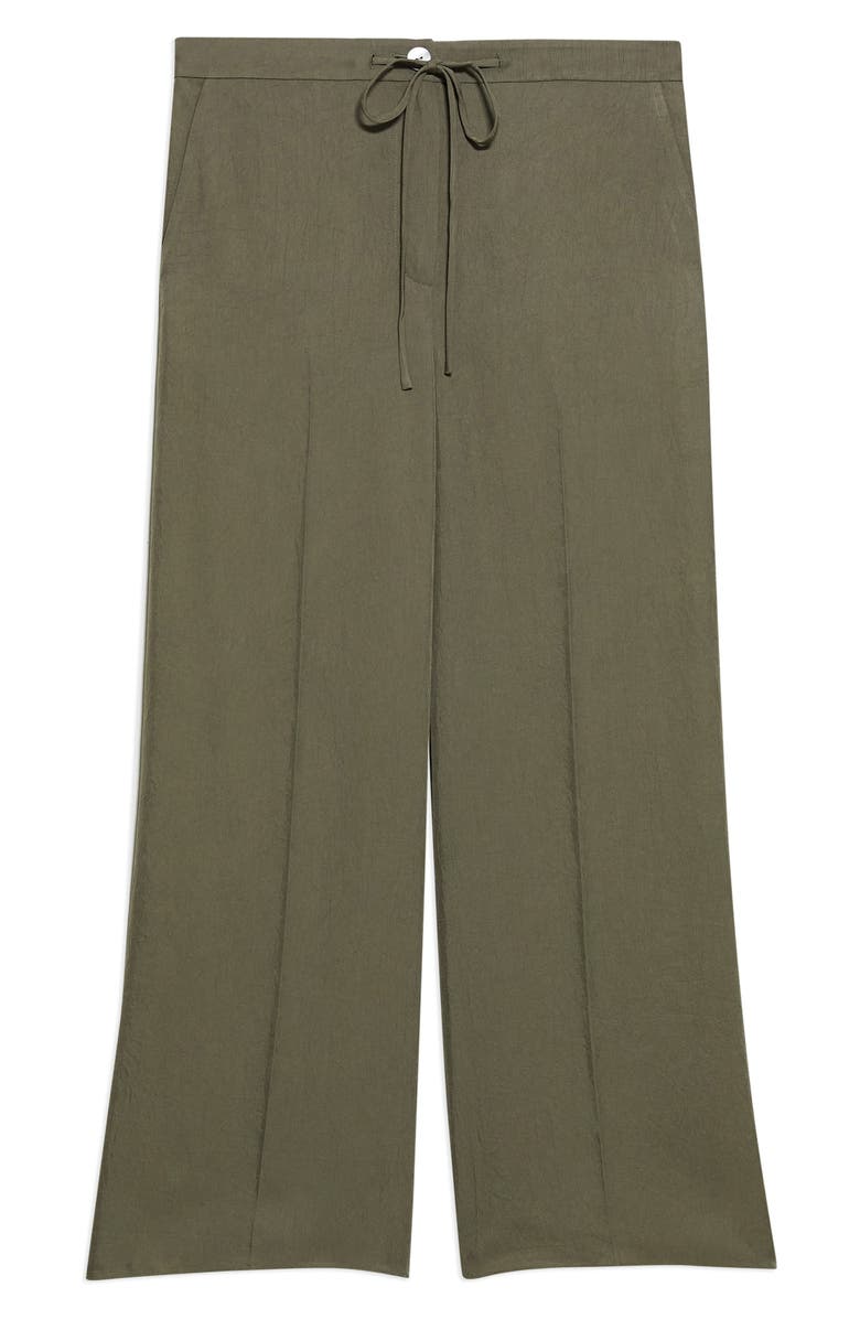 Theory Wide Leg Crop Pants, Alternate, color, 