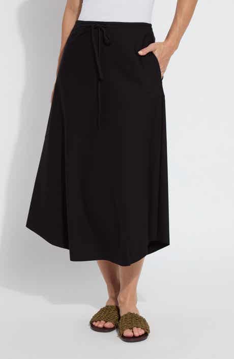 Lysse Nora Drawstring Midi Skirt