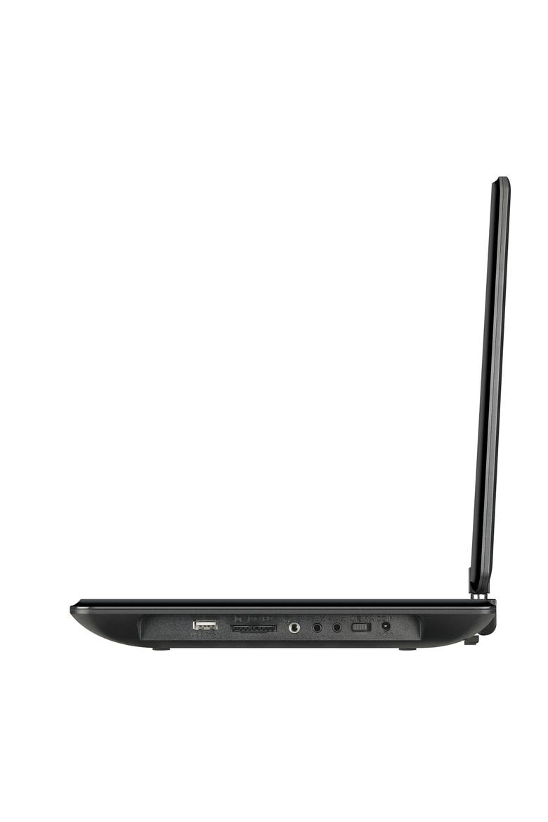 14 Inch Portable Swivel DVD Player, Alternate, color, Black
