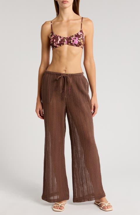 Beach City Wide Leg Cover-Up Pants