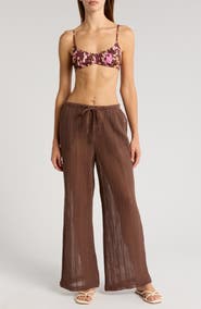 Billabong Beach City Wide Leg Cover-Up Pants