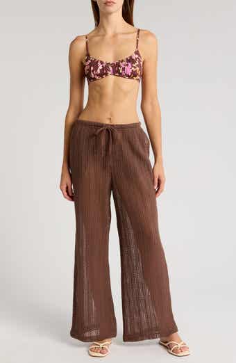 Beach City Wide Leg Cover-Up Pants