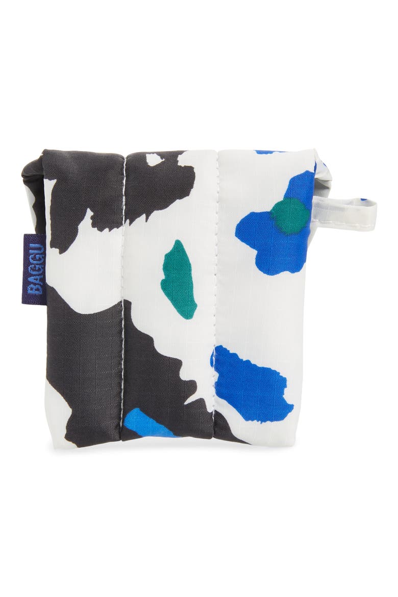 Puffy Earbud Case, Alternate, color, LITHO FLORAL