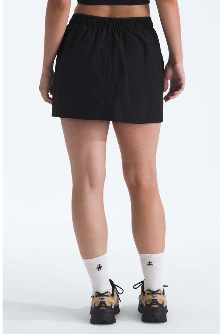 Basin Pull-On Skort, Alternate, color, BLACK