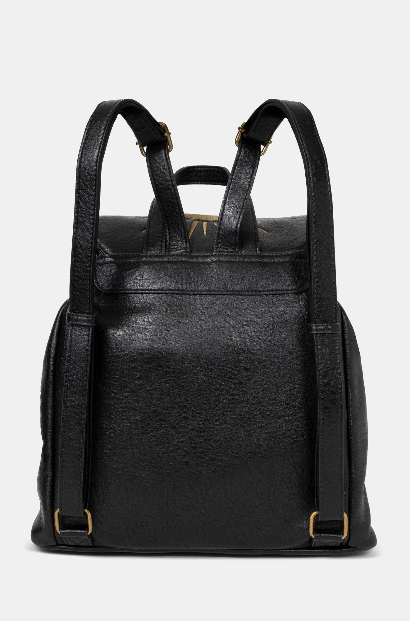 Lunara Celestial Embroidered Backpack, Alternate, color, Black