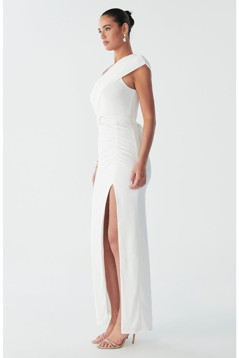 Meliza Dress, Alternate, color, White