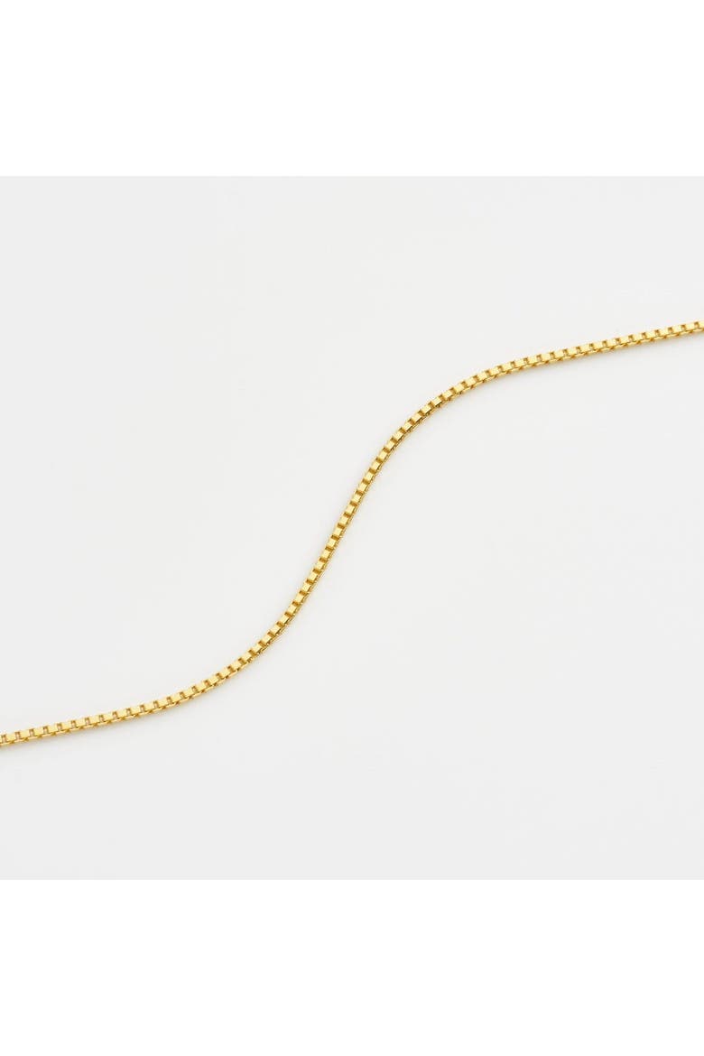 Box Chain Bracelet, Alternate, color, Gold 24k