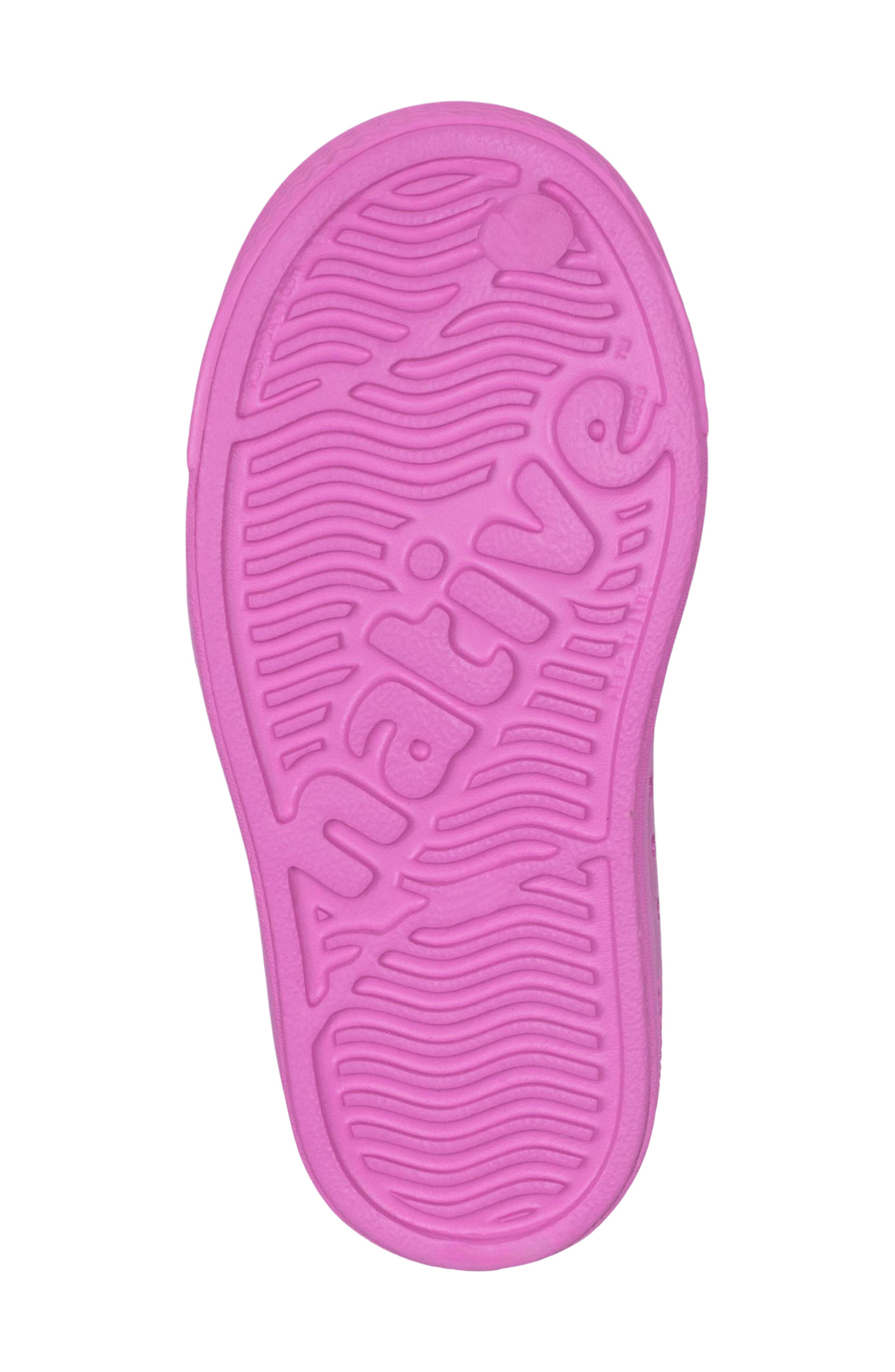 Native Shoes Jefferson Juniper Water Friendly Perforated Slip-On, Alternate, color, Metallic Pink