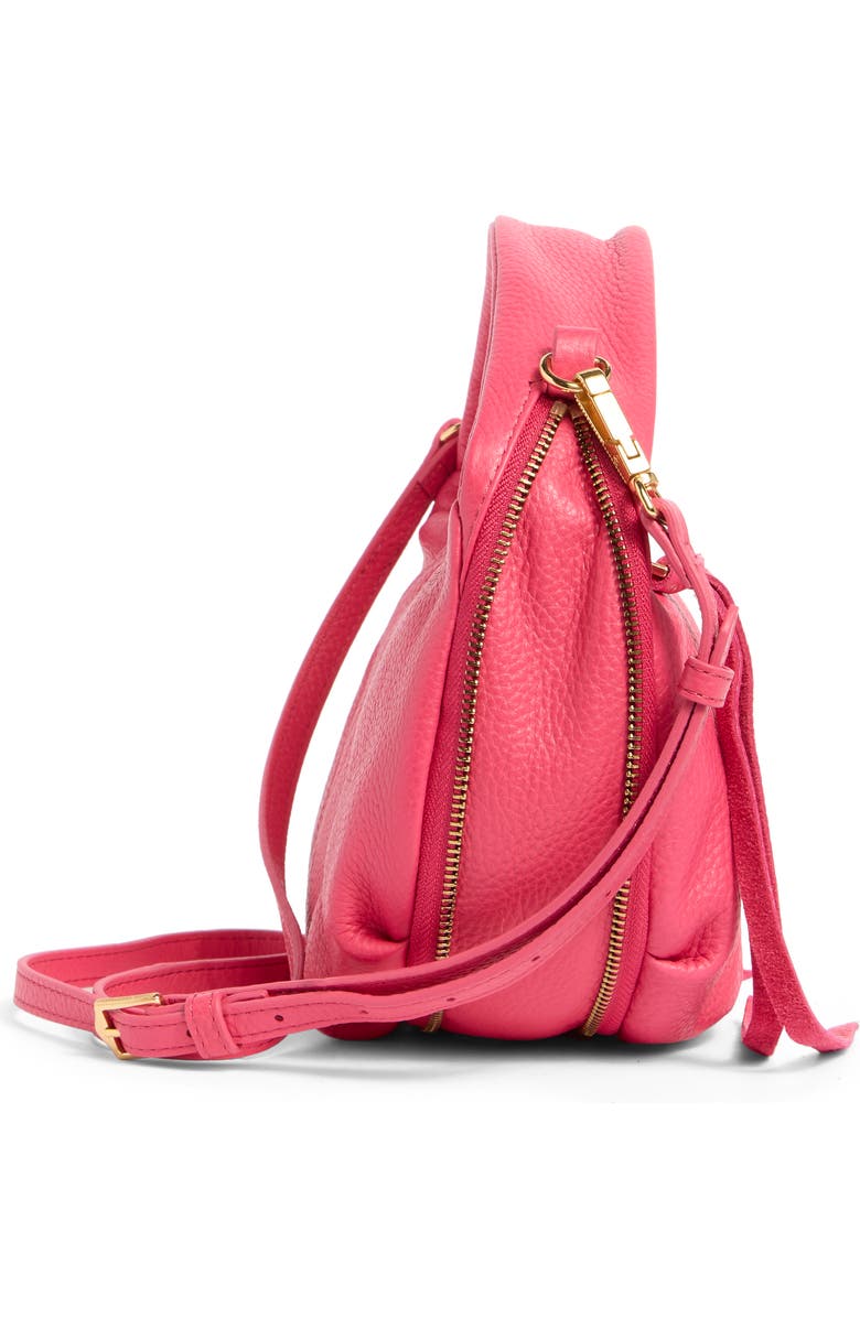 AIMEE Starlight Top Handle Leather Bag, Alternate, color, Raspberry Sorbet
