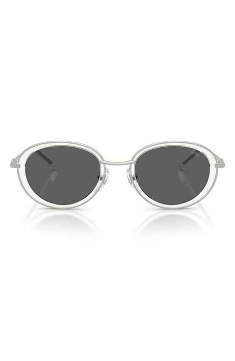 DL1018 51mm Oval Sunglasses