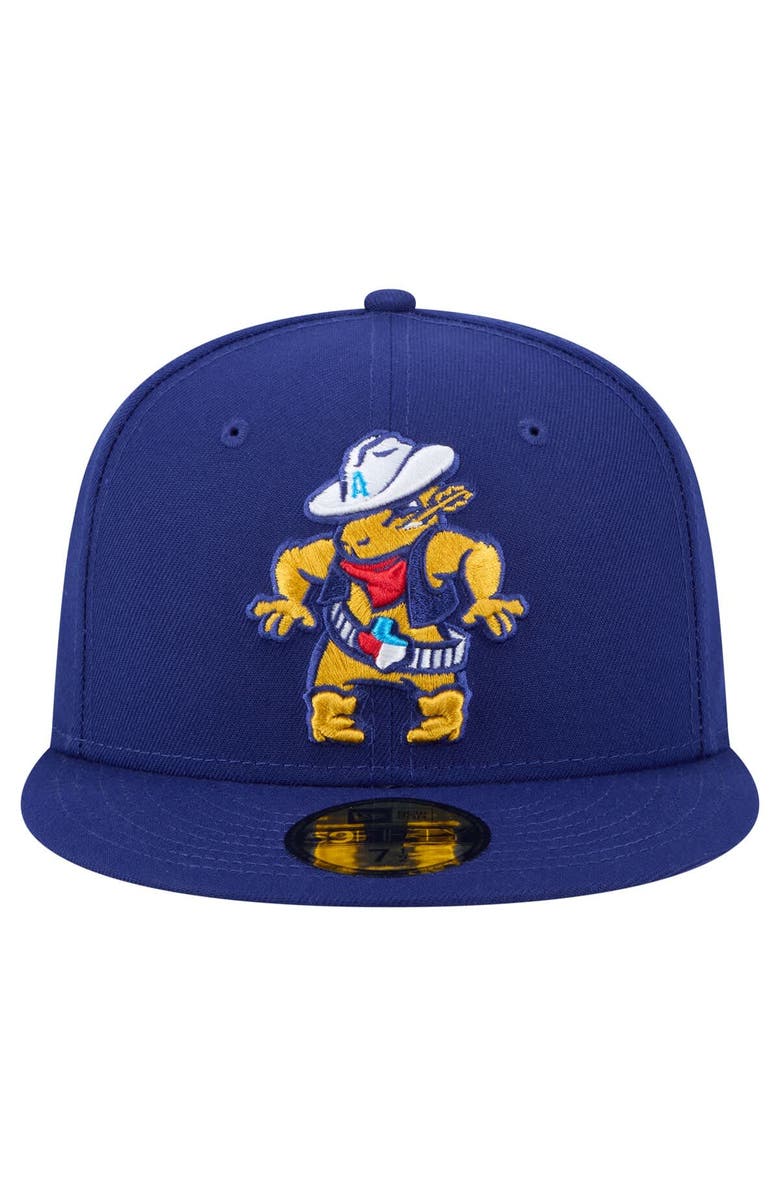 New Era Men's New Era  Navy Amarillo Sod Poodles Authentic Collection 59FIFTY Fitted Hat, Alternate, color, Navy
