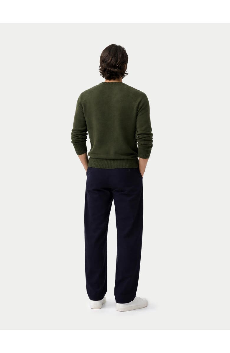 GOBI Mongolian Cashmere Cashmere Raglan Sweater, Alternate, color, Capulet Olive