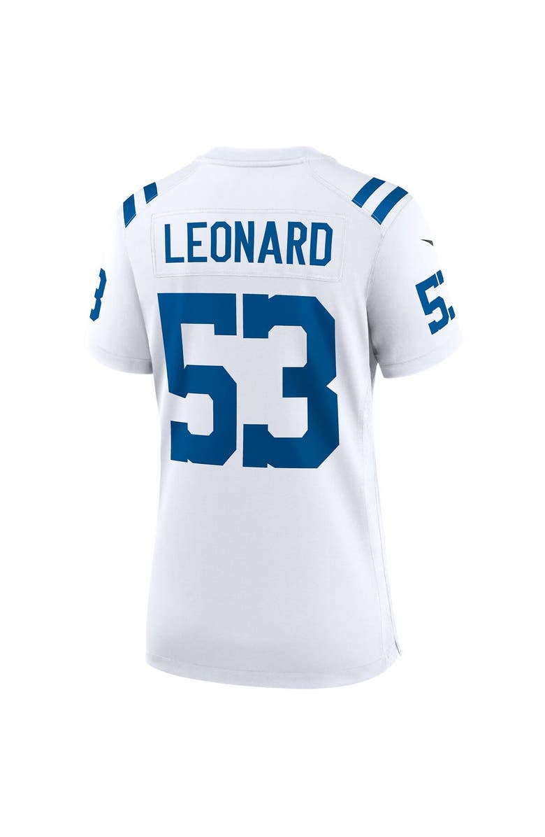 Nike Women's Nike Shaquille Leonard White Indianapolis Colts Game Player Jersey, Alternate, color, 