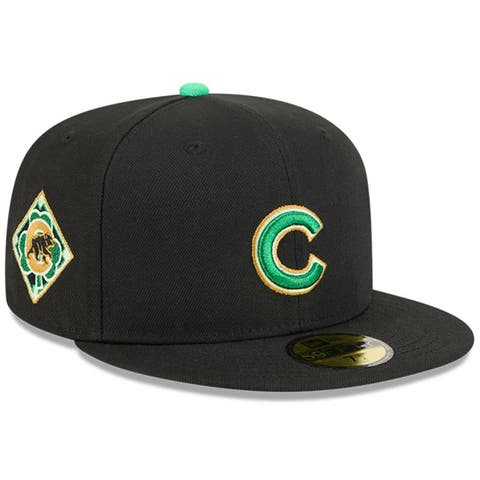 Men's New Era  Black Chicago Cubs 2026 St. Patrick's Day 59FIFTY Fitted Hat