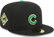 New Era Men's New Era  Black Chicago Cubs 2026 St. Patrick's Day 59FIFTY Fitted Hat