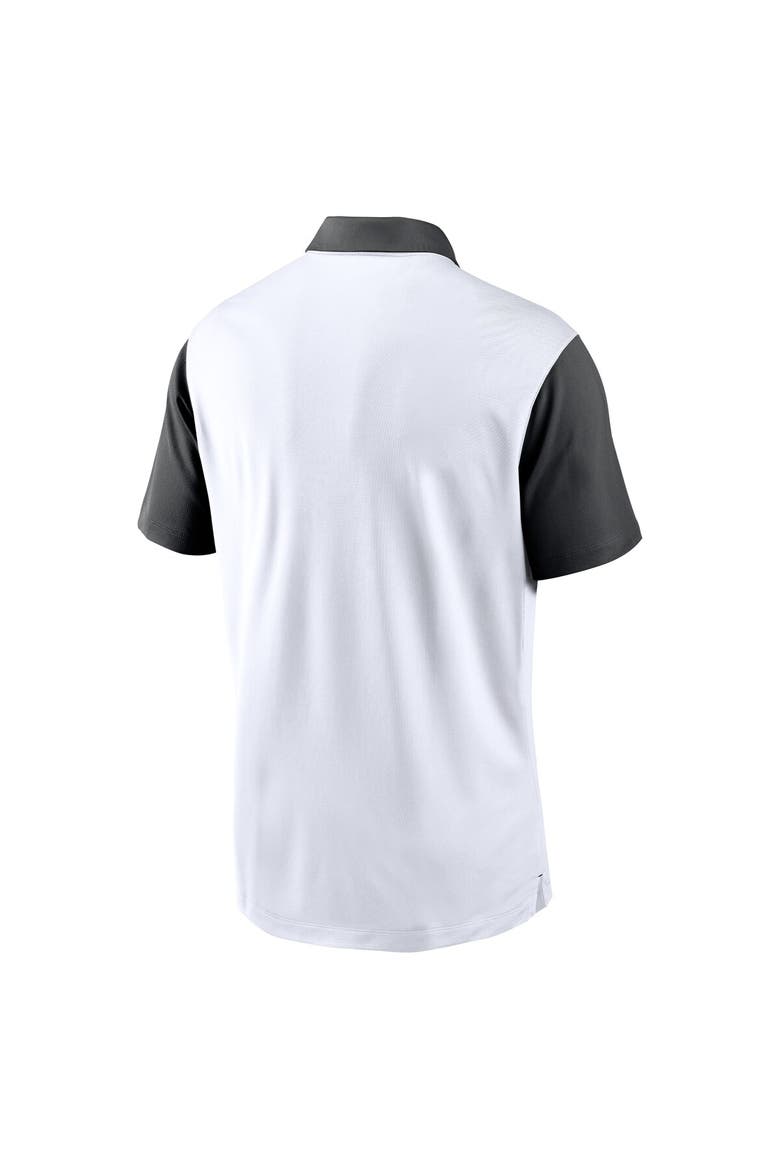 Men's Nike White Ohio State Buckeyes Primetime Campus Vapor Performance Polo, Alternate, color, White