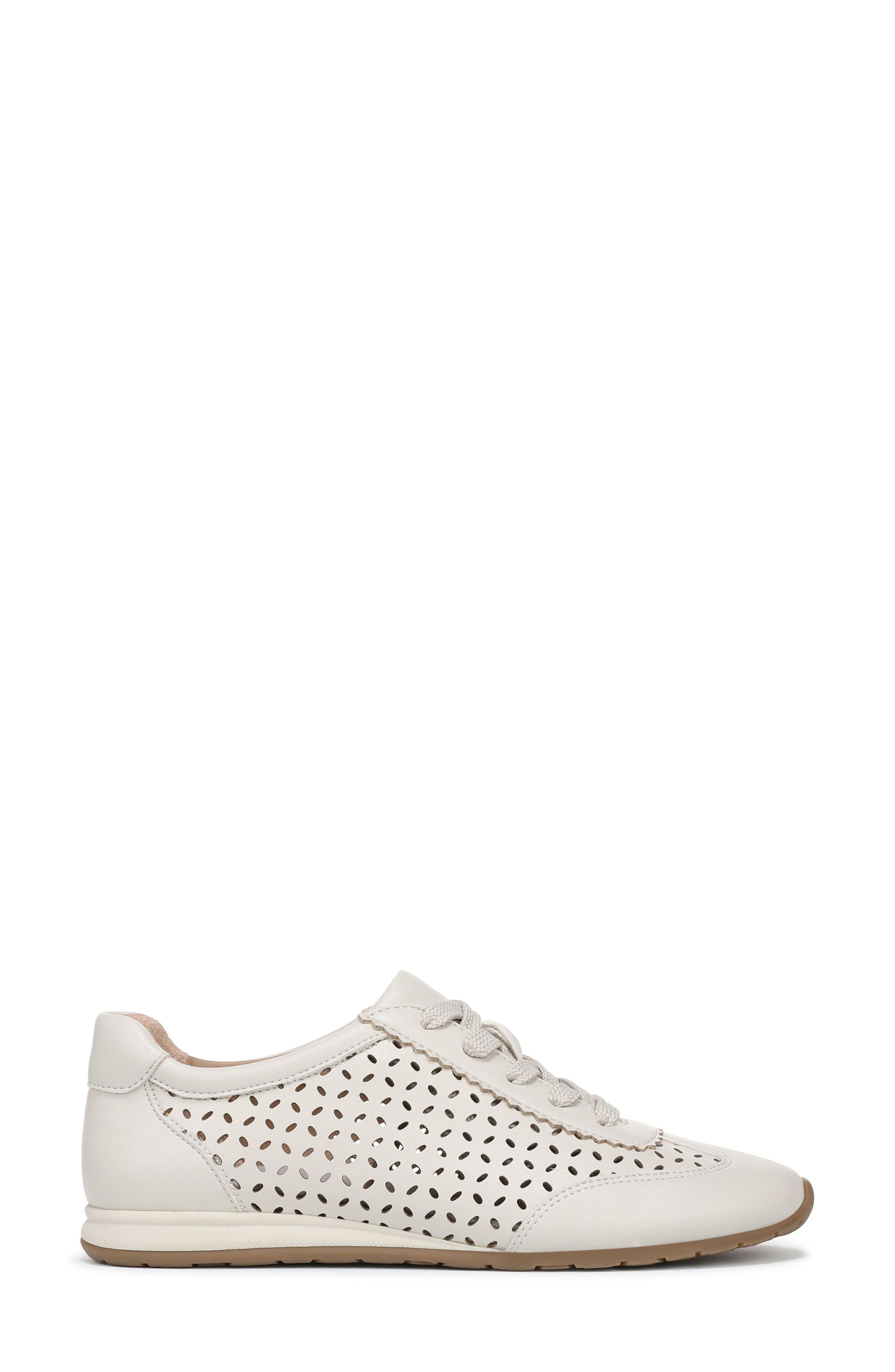 Forsythia Cutout Sneaker, Alternate, color, BONE