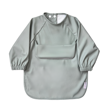 Classic High-Pocket Long Sleeve Bib Smock