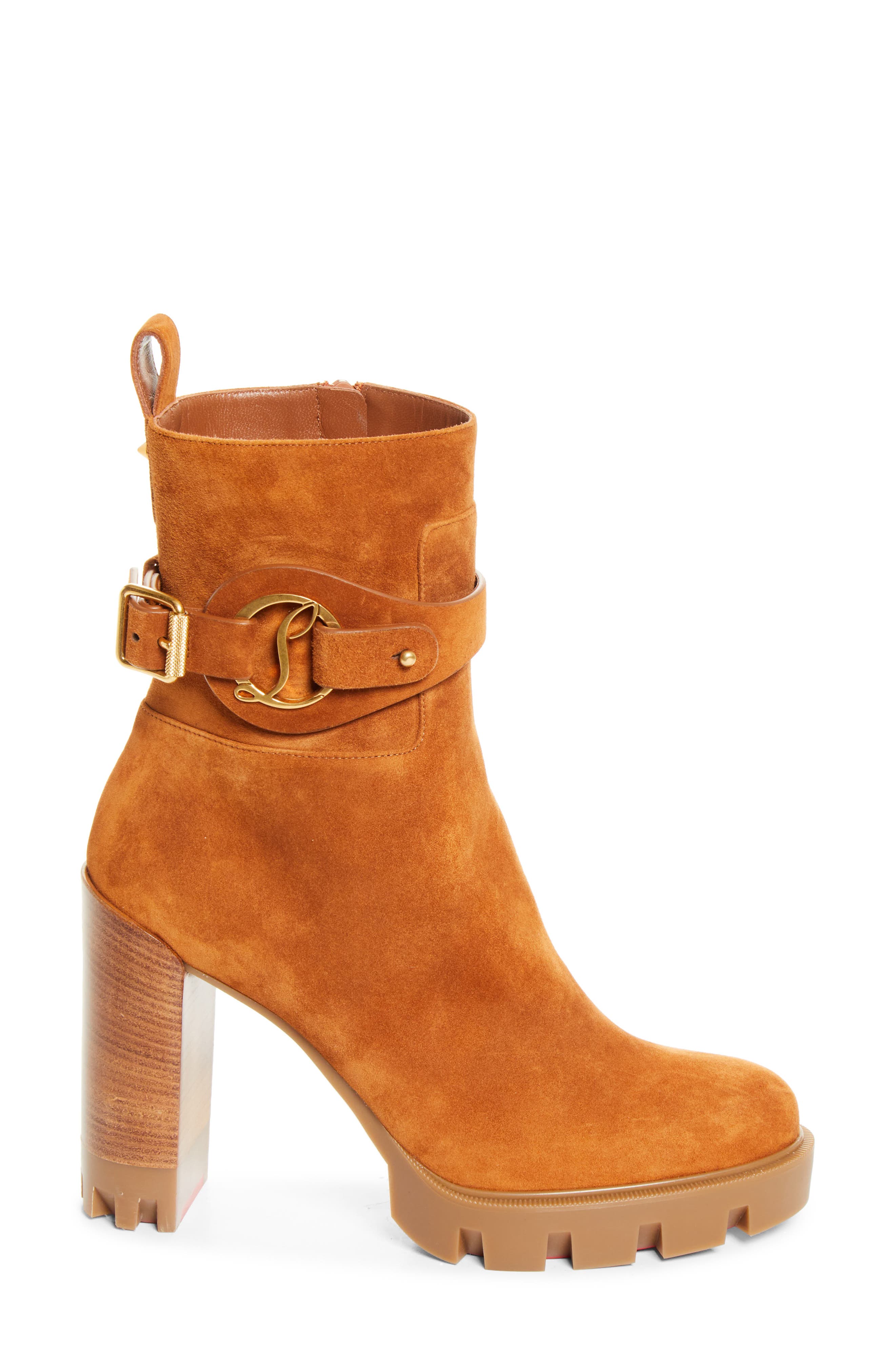 Dianouchette Leather Lug Boot, Alternate, color, 728K TOSCAN