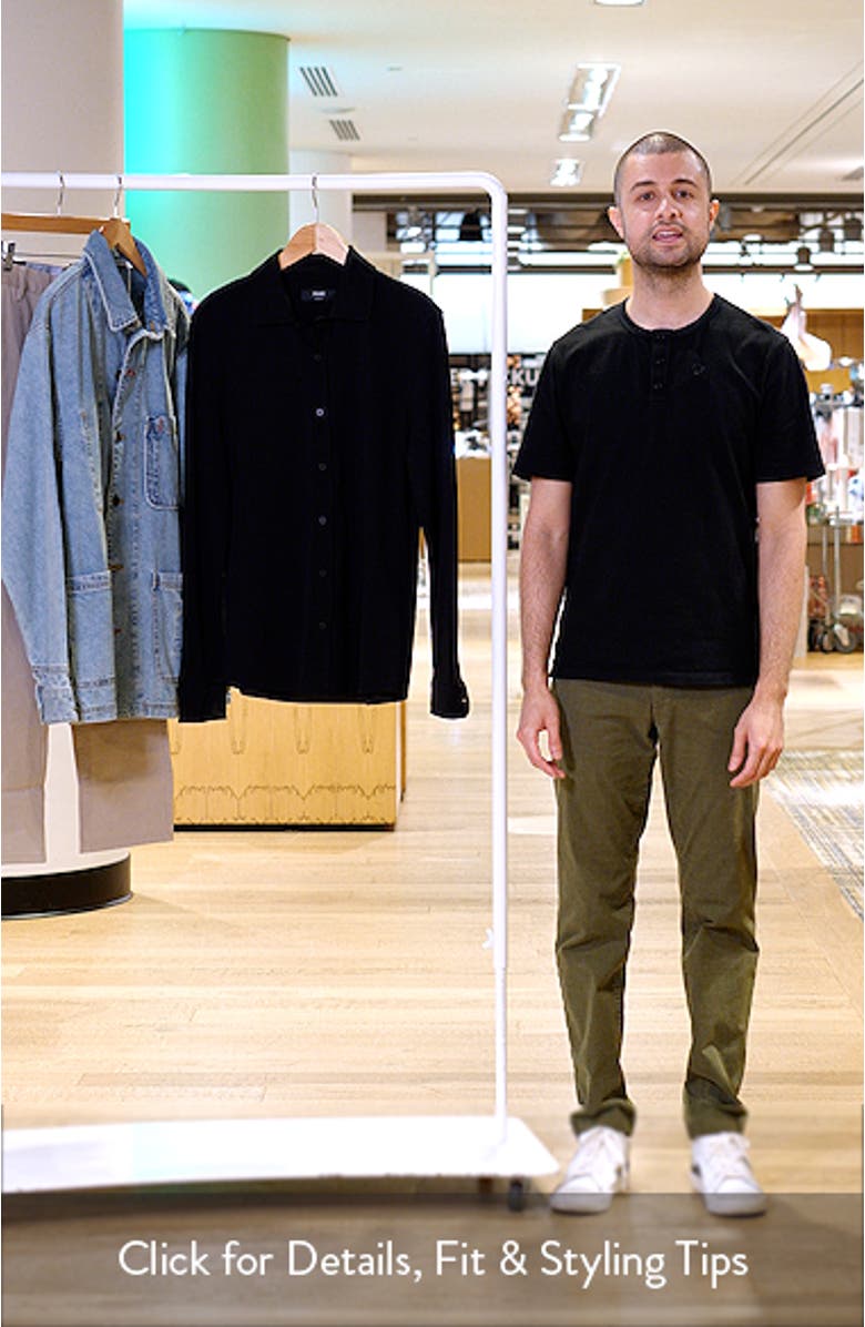 Slim Fit Cotton Button-Up Shirt, sales video thumbnail