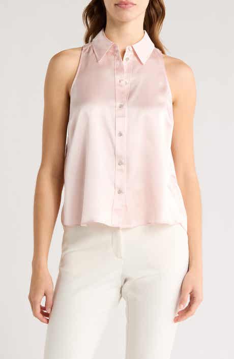 Cinq à Sept Theodora Silk Button-Up Shirt