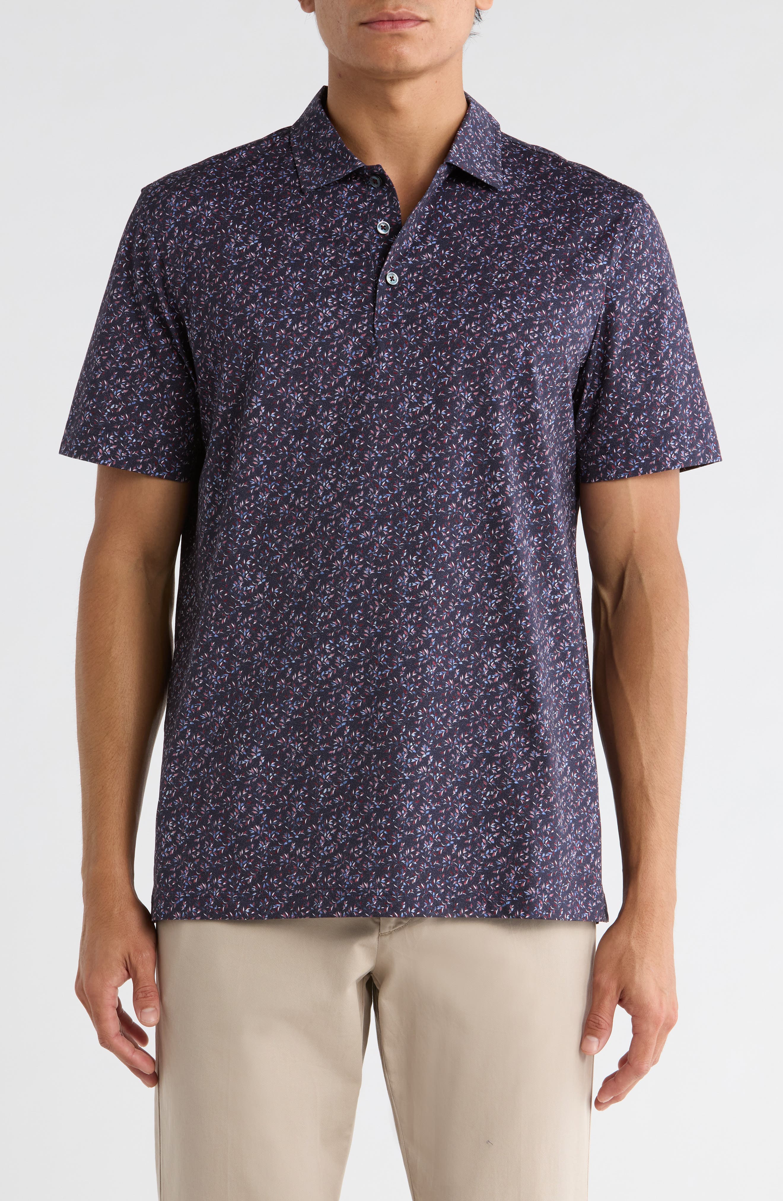 Bugatchi Victor OoohCotton® Knit Polo Victor OoohCotton® Knit Polo