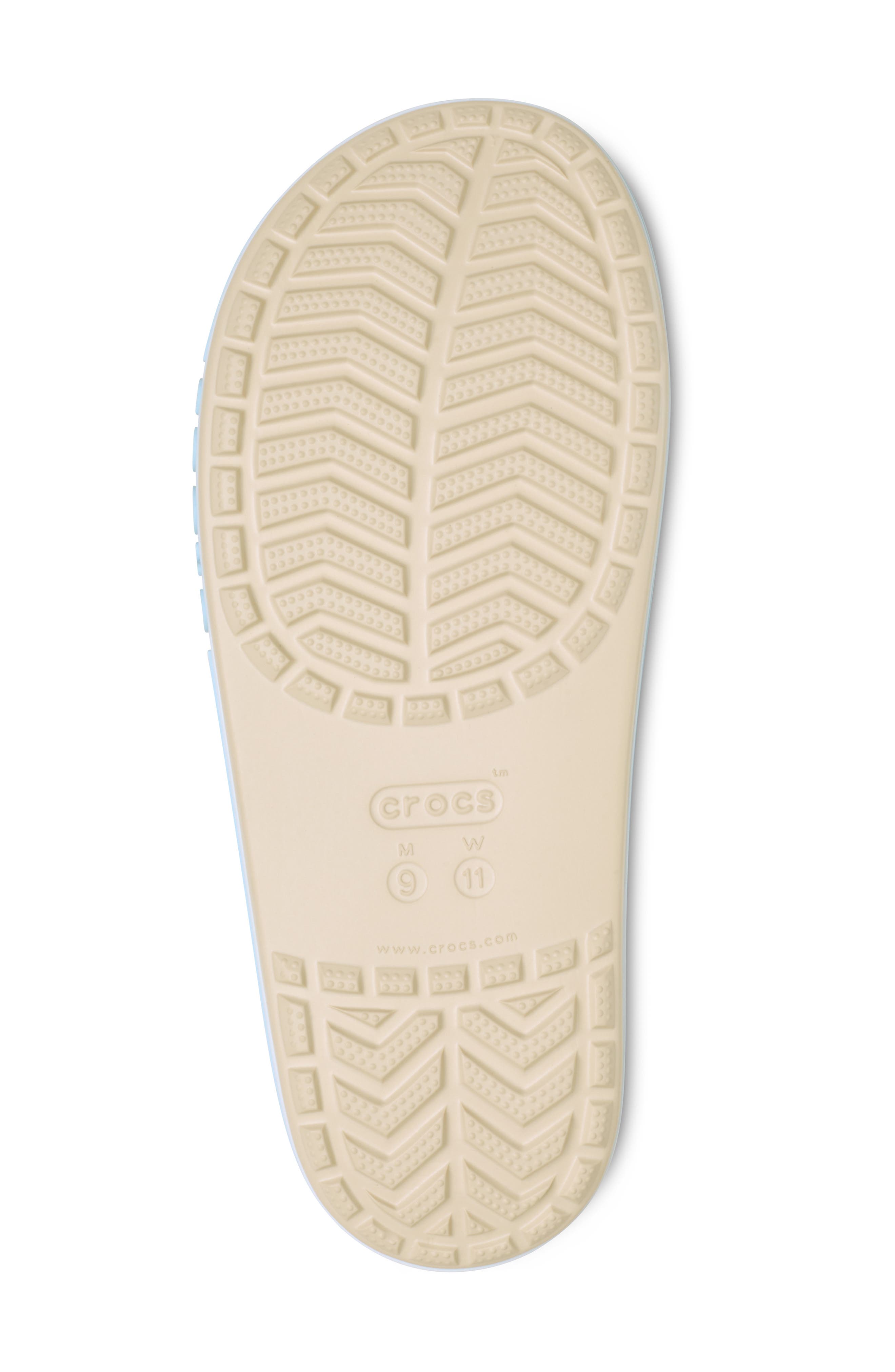 CROCS Bayaband Slide Sandal, Alternate, color, Winter White/ Multi