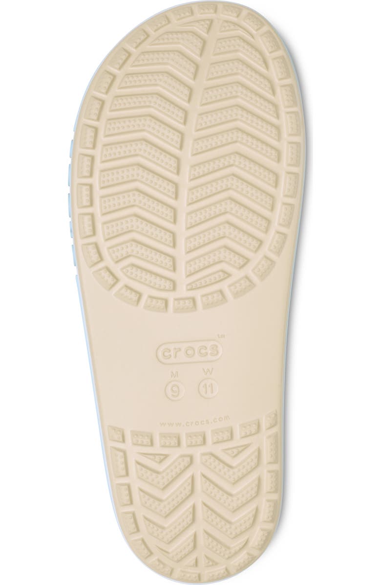CROCS Bayaband Slide Sandal, Alternate, color, Winter White/ Multi