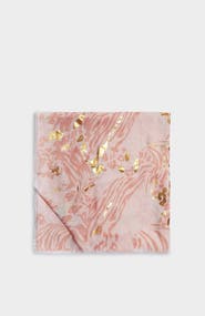 Katie Loxton Printed Foil Scarf