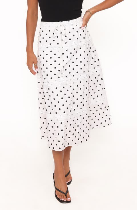 Lucia Tiered Midi Skirt