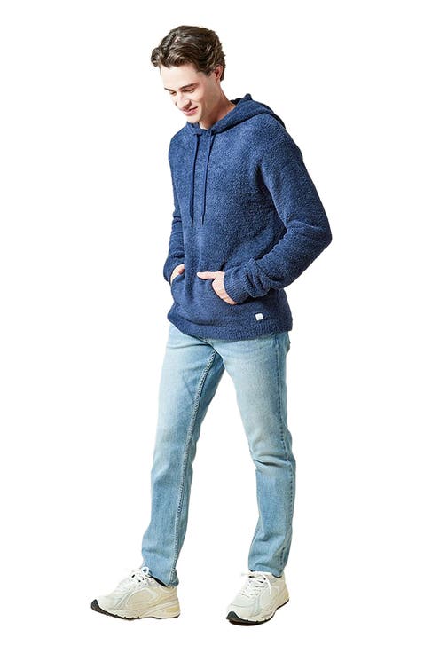 Ultra-Soft Men's Marshmallow Hooded Sweatshirt