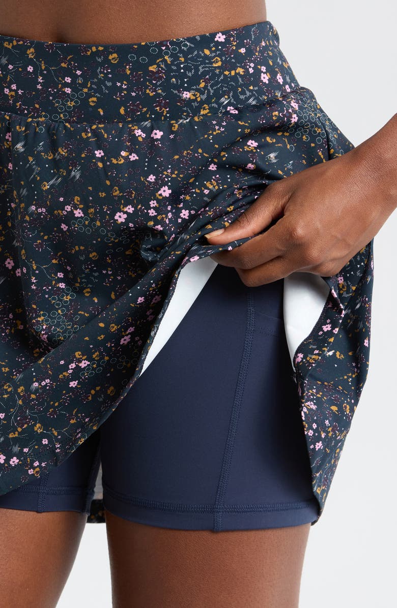 TravisMathew Sapphire Sunrise Skort, Alternate, color, Navy Blazer Multi