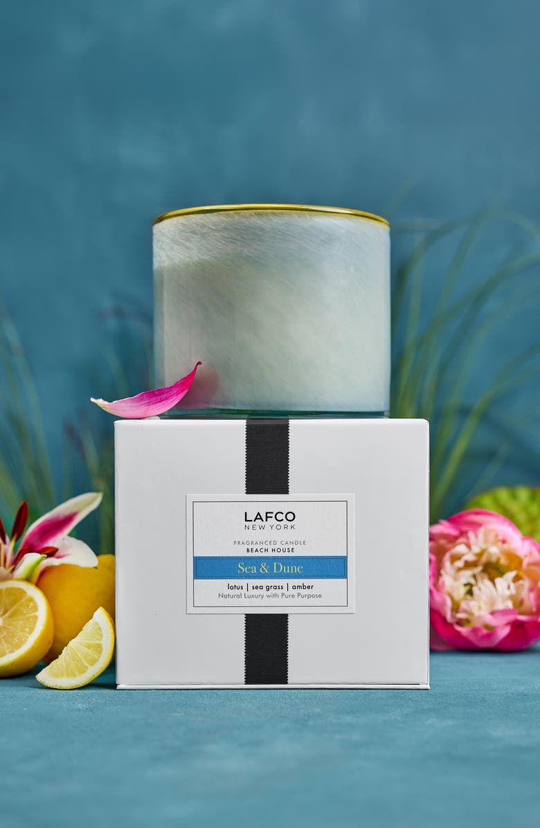 Lafco Sea & Dune Three-Wick Candle, Alternate, color, Grey