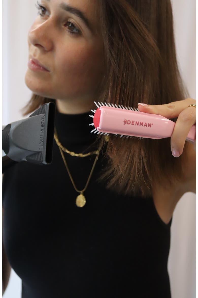 D14 Original Styler Five-Row Mini Brush, Alternate, color, PINK CRUSH