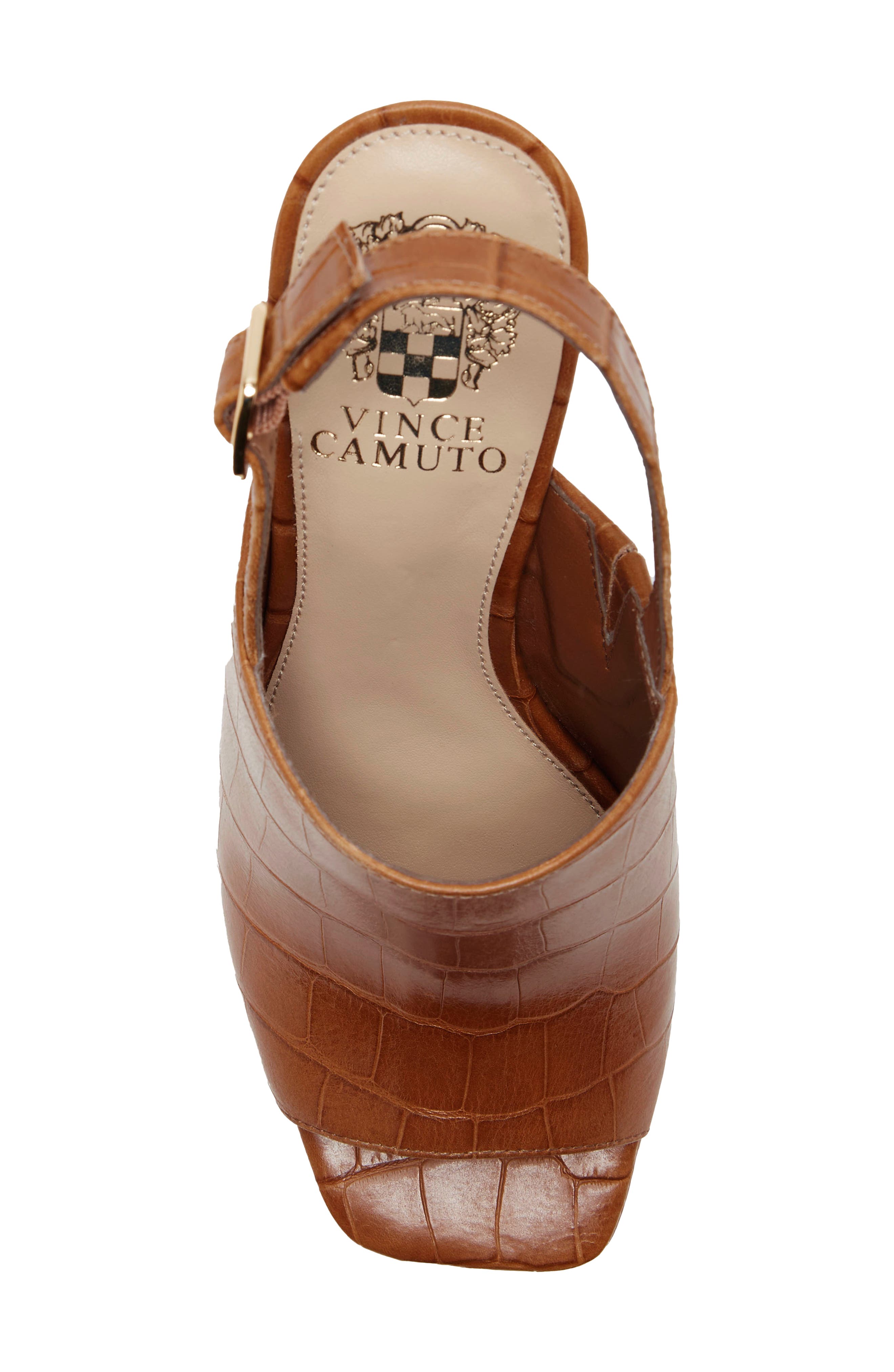Sovetta Slingback Sandal, Alternate, color, TAWNY BIRCH CROC SHINE