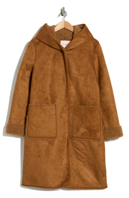 Lucky Brand Missy Hooded Jacket In Brown