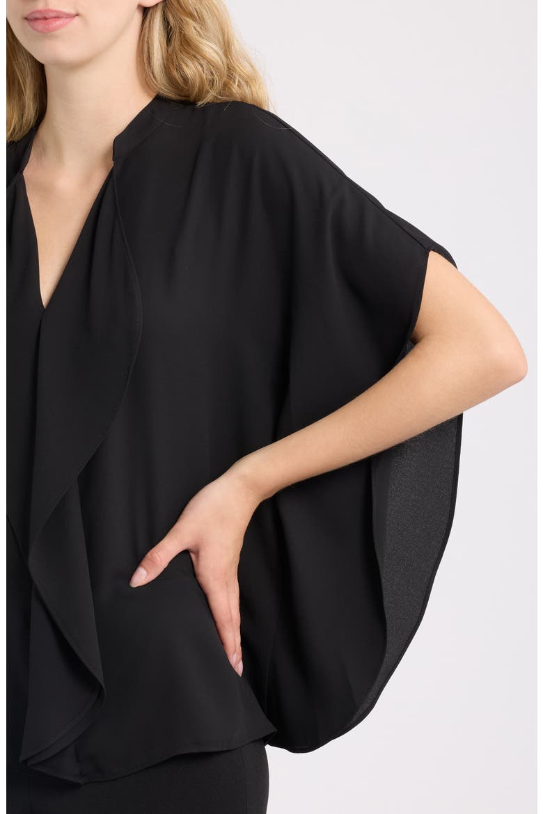 Flutter Dolman Top, Alternate, color, ANNE BLACK