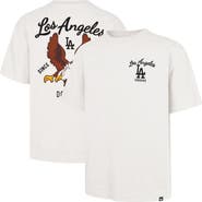 '47 Men's '47 Cream Los Angeles Dodgers Souvenir Eagle Foundation T-Shirt