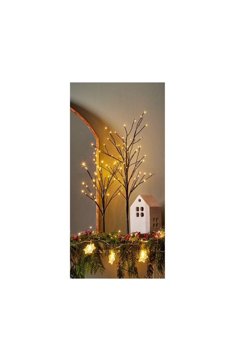 tag Glint LED Multicolor Short Christmas Tree Indoor Holiday Decor, Alternate, color, Multicolored