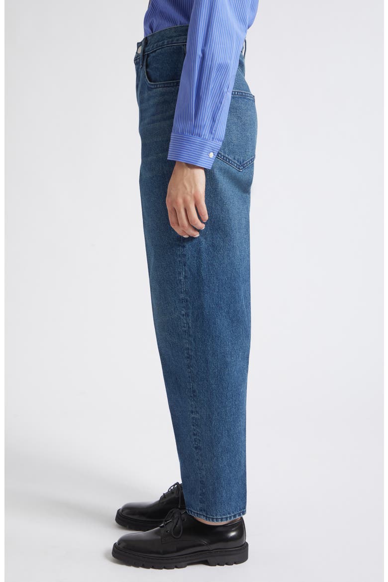 Dylan Barrel Leg Jeans, Alternate, color, INDIGO