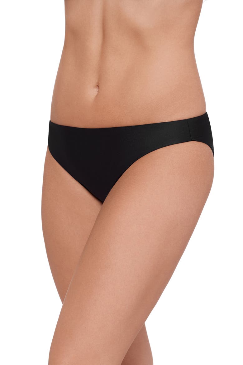 Hipster Bikini Bottoms, Alternate, color, RAVEN BLACK