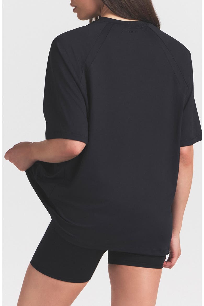 Airy Oversize T-Shirt, Alternate, color, NSKM OBSIDIAN