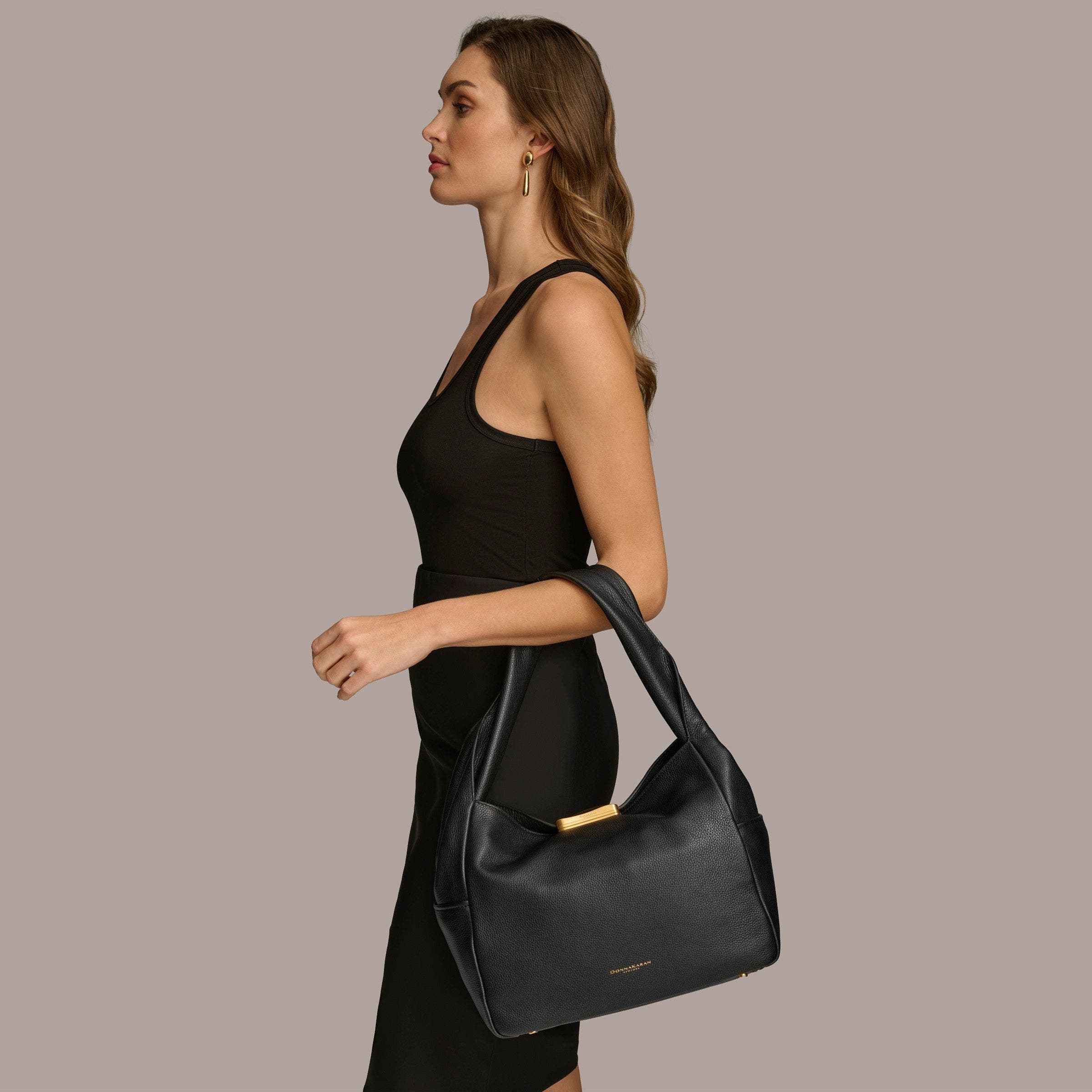 Amagansett Shoulder Bag, Alternate, color, Toasted Almond