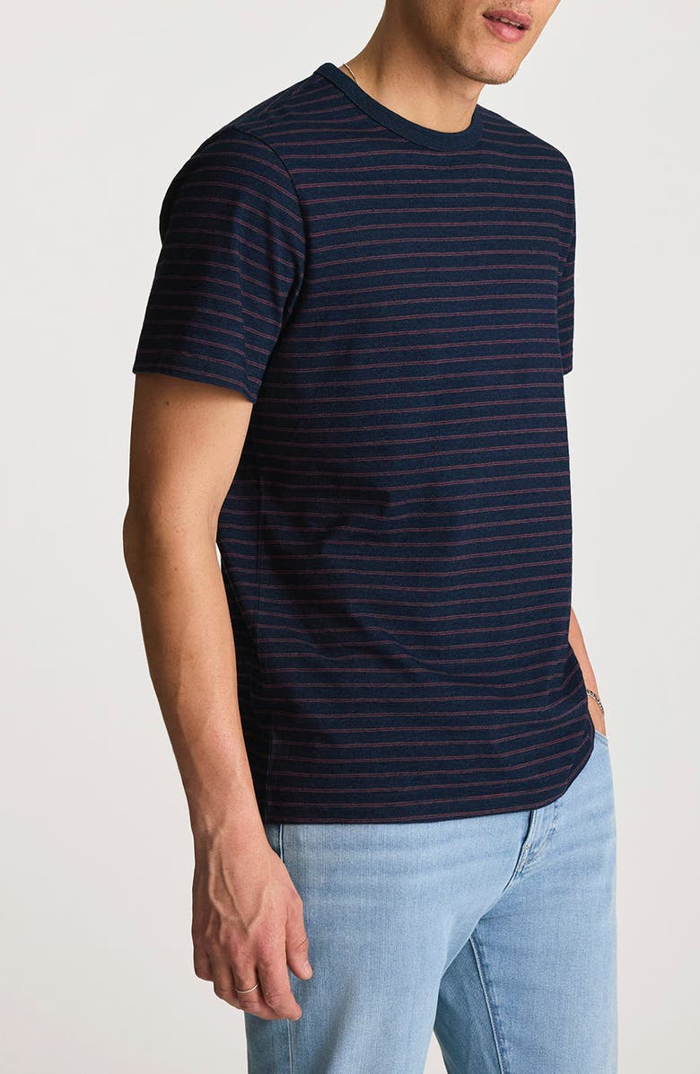 Mavi Jeans Regular Fit Stripe Cotton T-Shirt, Alternate, color,